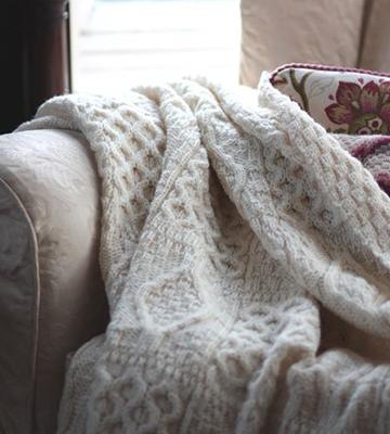 The Wool Company Wool Knit Throw Blanket - Bestadvisor