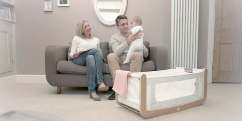 Review of The Little Green Sheep FN001S Bedside Crib and Mattress