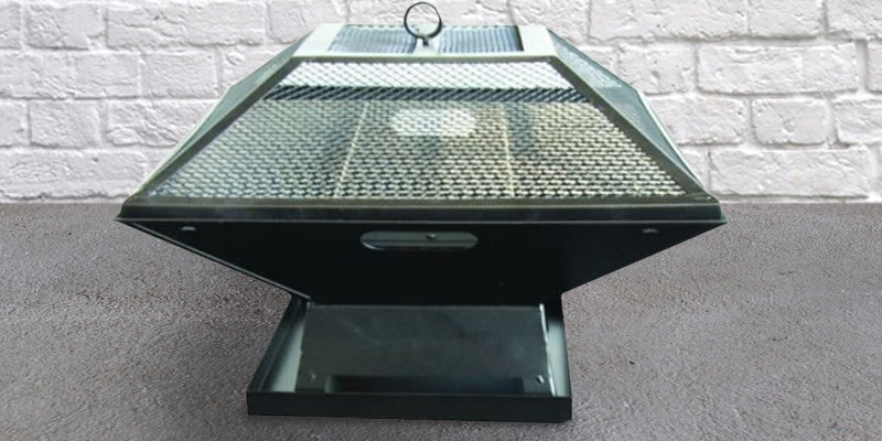 Review of Garden Mile® Square Metal BBQ/ Fire Pit