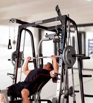 Marcy MD-9010G Home Gym Smith Machine with Weight Bench - Bestadvisor