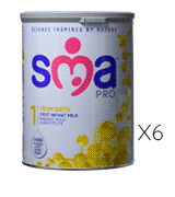SMA Pro First Infant Milk from Birth