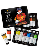 Castle Art Supplies Acrylic Paint Large Set