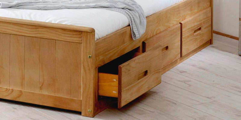 Happybeds Mission Wooden Solid Storage Bed in the use - Bestadvisor