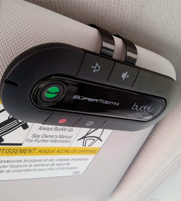 SuperTooth Buddy Handsfree Speakerphone Bluetooth Car Kit - Bestadvisor