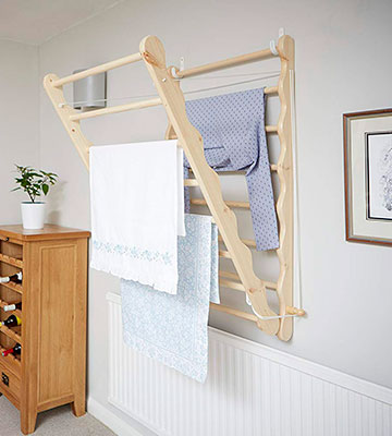 Julu Doris 80cm Wide Laundry Ladder Clothes Airer - Bestadvisor
