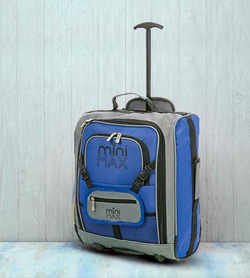 Aerolite MiniMAX Carry On Trolley Suitcase with Backpack - Bestadvisor