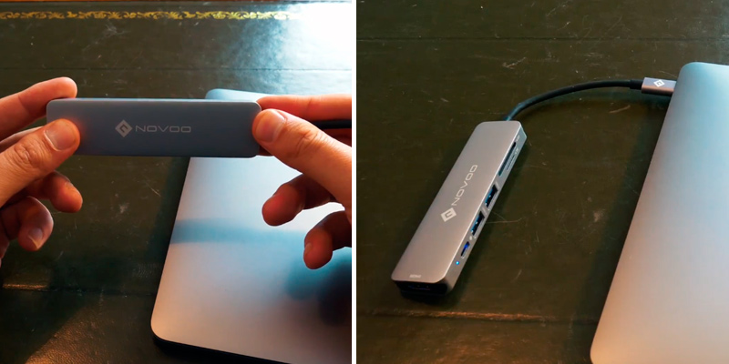 Review of NOVOO 5 in 1 USB-C Hub Aluminum with HDMI 4K Adapter