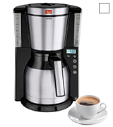 Melitta Look IV Therm Timer, 1011-16 Filter Coffee Machine with Insulated Jug