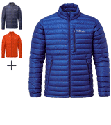 Rab Microlight Jacket highly packable and warm down jacket