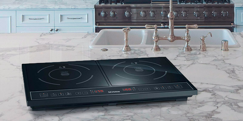 Severin DK 1031 Table Top Double Induction Hob in the use - Bestadvisor