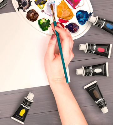 Castle Art Supplies Acrylic Paint Set 48 Vibrant Colours with Larger Tubes - Bestadvisor