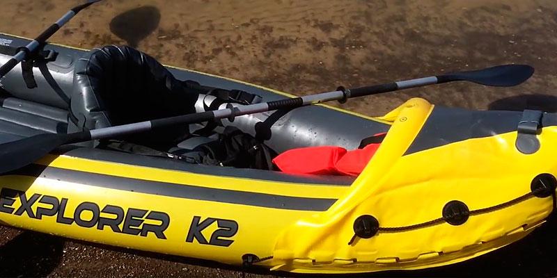 Intex Explorer K2 2-Person Inflatable Kayak in the use - Bestadvisor