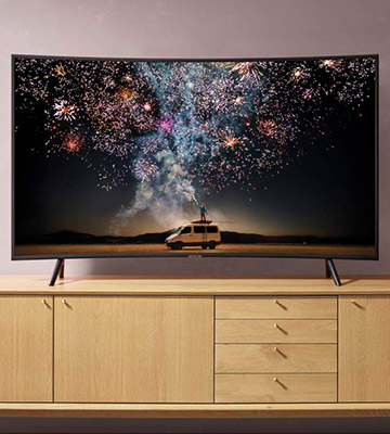 Samsung UE55NU7300 55-Inch Curved 4K Ultra HD HDR Smart TV (2018 Model) - Bestadvisor