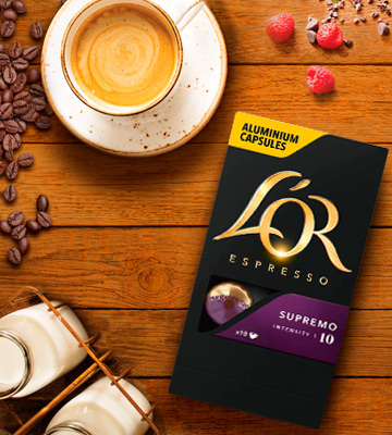 L'OR Supremo Intensity 10 Coffee Capsules - Bestadvisor