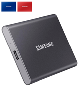 Samsung T7 External NVMe SSD (USB 3.2 Gen-2 Type-C)