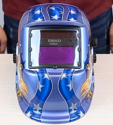 DEKO (003) Solar Powered Auto Darkening Welding Helmet - Bestadvisor