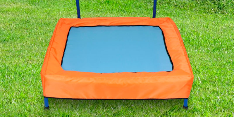 Review of NEWSKY Mini Trampoline for Kids (2049Bu) with Handle and Carry Bag Square