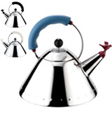 Alessi Blue Bird 1 L Kettle with Whistle Hob