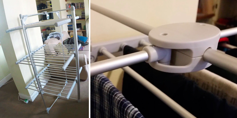 Review of Lakeland Heated Indoor Airer Dry:Soon 3 Tier