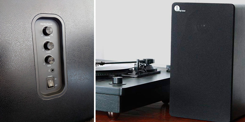 1 BY ONE 436UK-0005 Wireless Classic Bookshelf Speaker System in the use - Bestadvisor