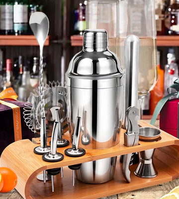 AYAOQIANG ‎12+1pcs Bartender Kit with Display Stand by - Bestadvisor