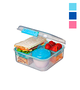 Sistema Bento Cube Box to Go with Fruit/Yogurt Pot