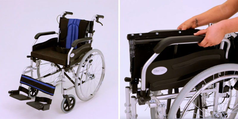 Review of Elite Care ECSP01-18 Lightweight Folding Wheelchair