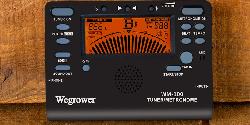 Review of WEGROWER 4354708765 Tuner Metronome