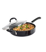 ProCook 28cm Gourmet Non-Stick Induction Saute Pan with Lid