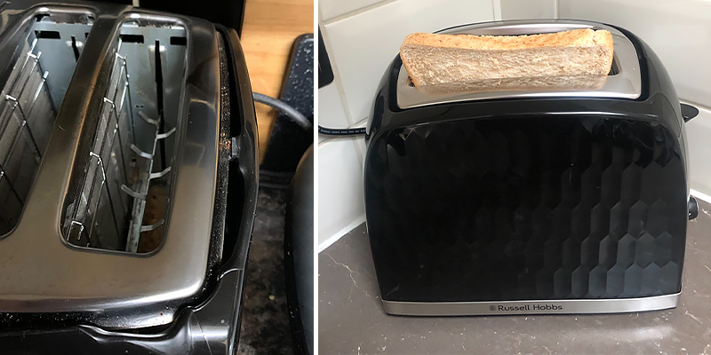Russell Hobbs 26061 2 Slice Toaster in the use - Bestadvisor