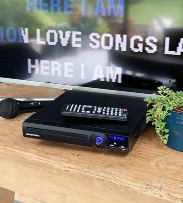Grouptronics GTDVD-181 Compact Multi Region DVD Player & Karaoke Player with USB - Bestadvisor