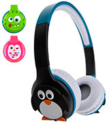 My Doodles Penguin Childrens Wireless Headphone