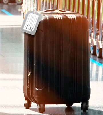Kollea Luggage Tags Pack of 2 Aluminum Travel ID Tag - Bestadvisor