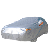 kayme CC-190T-3XL-001-de Car Cover Waterproof Breathable Rain Uv Sun All Weather Protection With Zipper Mirror Pocket For Automobile Indoor Outdoor Fit Sedan Wagon (174 To 193 Inch) 3XL