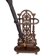 Woodside W464 Ornate Vintage Cast Iron Umbrella/Walking Stick Stand