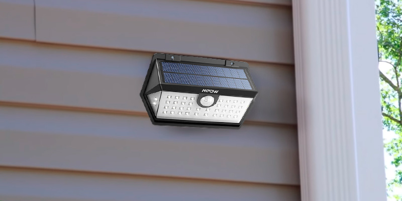 Detailed review of Mpow HMMPCD159BB-UKAA1 40 LED Solar Light with Motion Sensor - Bestadvisor