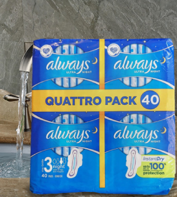Always 40Pcs Ultra Thin Night Sanitary Towels with Wings - Bestadvisor