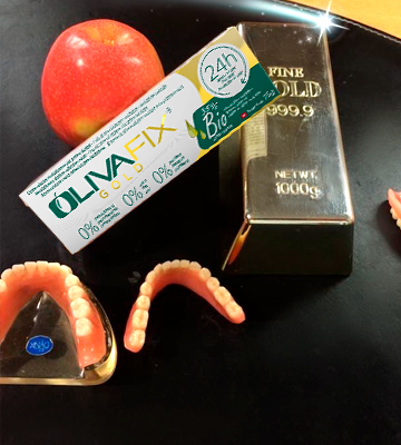 OLIVAFIX Gold Revolutionary Healthy Denture Adhesive Cream - Bestadvisor