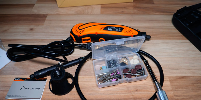 Review of TACKLIFE RTD35ACL 135W Advanced Multi-functional Rotary Tool Kit with 80 Accessories