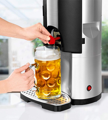 Syntrox Germany BC-01 Bier Chef Beer cooler with thermoelectric cooling for 5 litre kegs - Bestadvisor