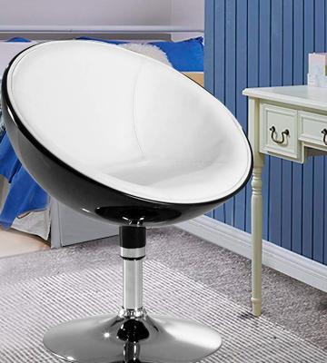 Duhome Elegant Lifestyle WY-207 Swivel Retro Design Lounge Chair - Bestadvisor