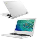 Acer Chromebook 11 (NX.G4XEK.001) 11.6 Notebook (Intel Celeron, 2 GB RAM, 16 GB eMMC)