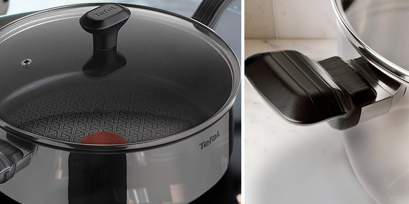 Review of Tefal Comfort Max, 26 cm Stainless Steel Non-stick Saute Pan and Lid