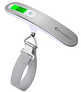 MYCARBON DS2 50kg Portable Digital Luggage Scale with Backlit and Tare Function