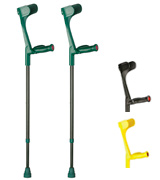 Ossenberg Classic Carbon Fibre Coloured Crutches