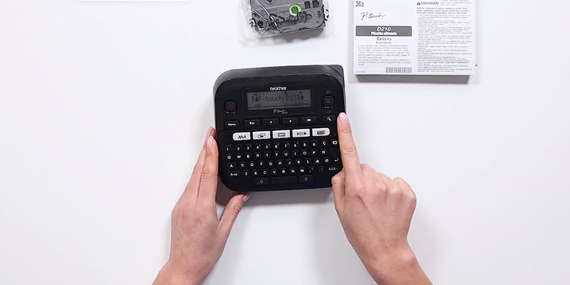 Review of Brother P-Touch (PT-D210) QWERTY Label Maker