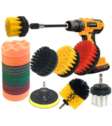 JOQINEER 22 Piece Drill Brushes Attachment Kit