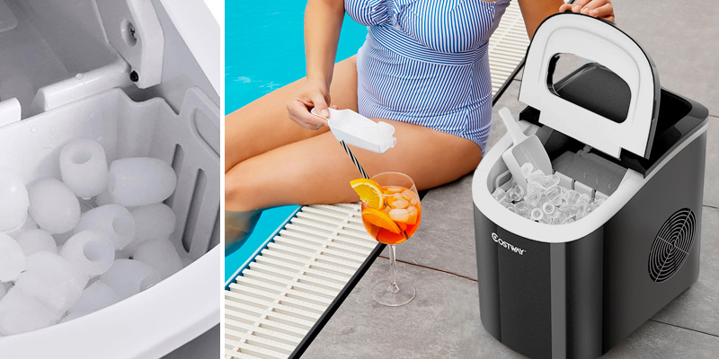 Review of Costway Portable Counter Top Ice Maker Machine
