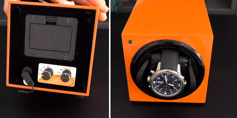 Barrington WW-201-S Automatic Watch Winder in the use - Bestadvisor