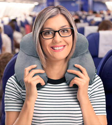SYCOTEK LENP001GRA Inflatable Travel Pillow - Bestadvisor